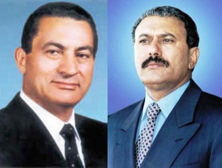  الرئيس  مبارك يهنئ فخامة رئيس الجمهورية بمناسبة عيد الاضحى المبارك