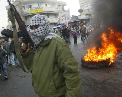 مقتل احد ناشطين  حركة حماس في مدينة غزة