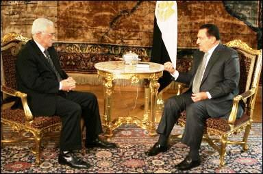 الرئيسان المصري و الفلسطيني