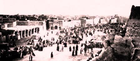 سوق الهفوف عام 1917م
