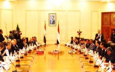 في ختام اجتماعات الدورة السادسة للجنة العليا اليمنية