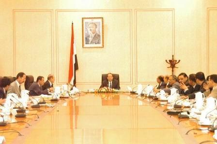 مجلس الوزراء لدى اجتماعه الأسبوعي 
