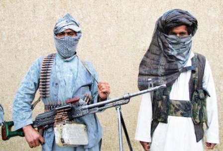من معسكرات التدريب الإرهابية على الحدود الباكستانية الأفغانية