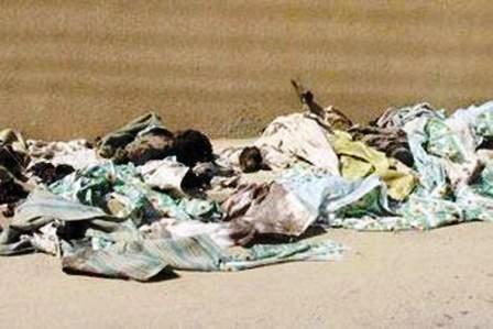 من مذبحة اليزيديين في العراق