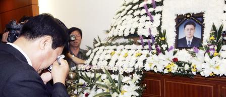 جثمان الرهينة الكورية التي اعدمها الخاطفون من طالبان