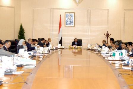 مجلس الوزراء في اجتماعه أمس