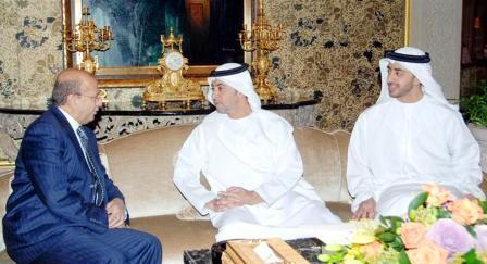 .. ويلتقي نائب رئيس الوزراء الاماراتي