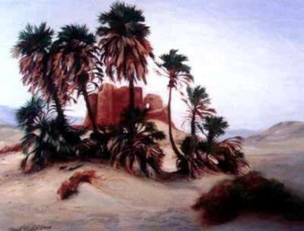 منظر من الصحراء
