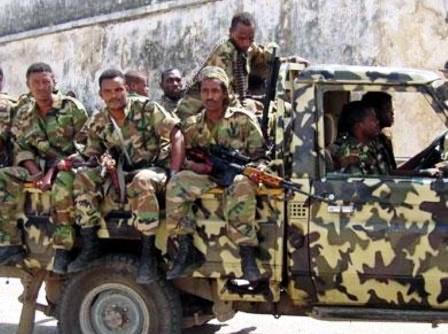 القوات الإثيوبية في مقاديشو