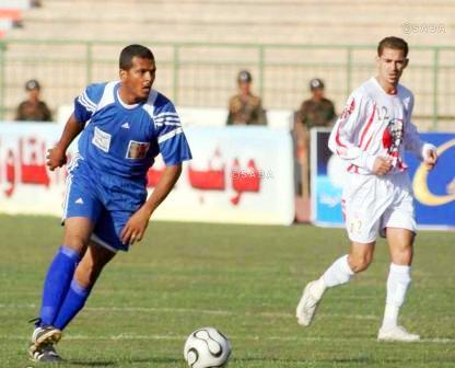 لقطة من مباراة هلال الحديدة والزمالك