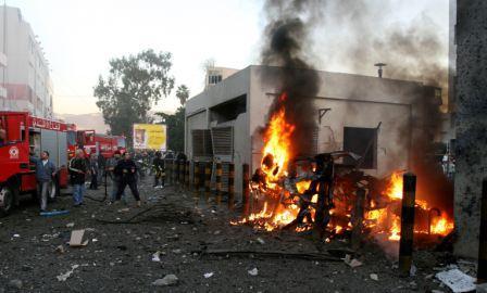 انفجار بيروت أمس