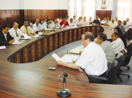 اجتماعات المجالس المحلية بعد انتخابها