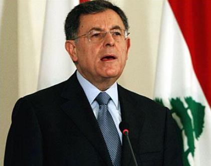 فؤاد السنيورة رئيس وزراء لبنان