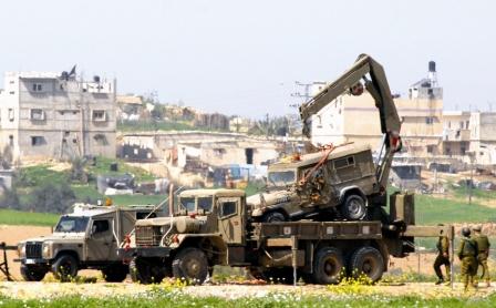 القوات الصهيونية في غزة