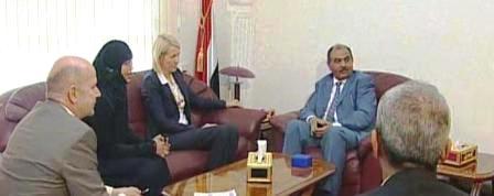 وزير الاعلام يلتقي المدير العام لاكاديمية إذاعة صوت ألمانيا / تلفاز