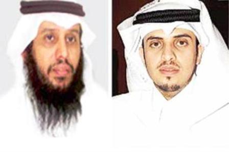 المواطن السعودي  أحمد  القحطاني (يمين) هدد بمقاضاة الجردان مدير إْعلام الهيئة (يسار)