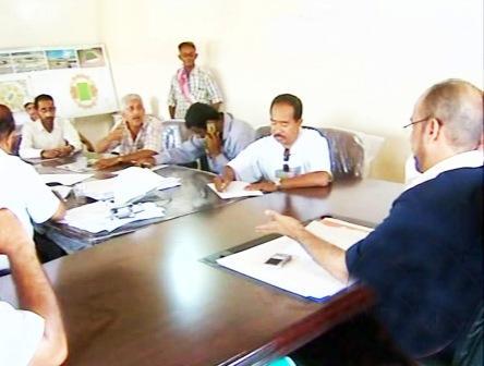 اجتماع اللجنة الفرعية  لخليجي 20 في محافظة أبين أمس الأول