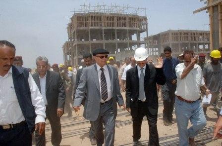 .. و يتفقد مدينة الصالح السكني لذوي الدخل المحدود