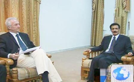 وزير الداخلية يبحث  مع وفد الاتحاد الأوروبي المجالات الأمنية أمس