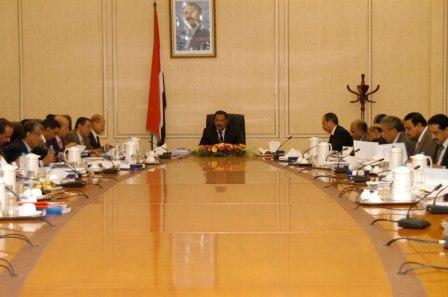 اجتماع مجلس الوزراء برئاسة د. مجور أمس