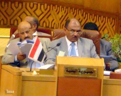 اللوزي في اجتماعات الدورة الـ 42 لمجلس وزراء الإعلام العرب بالقاهرة أمس