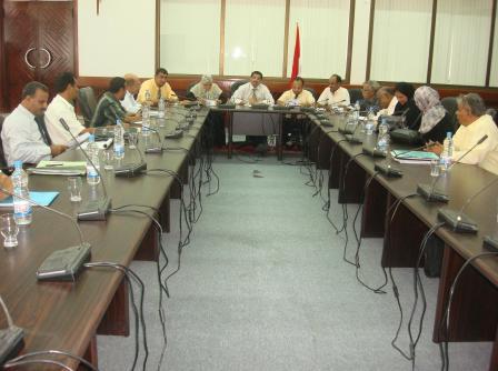 اجتماع للهيئة الادارية للمجلس المحلي بمحافظة عدن