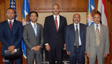 النائب العام يلتقي وزير العدل الأمريكي