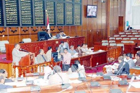 جلسة مجلس النواب أمس