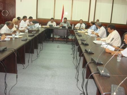 د. الجفري يترأس اجتماع المجلس المحلي لمحافظة عدن أمس