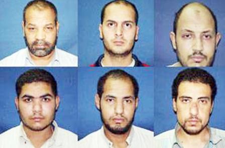 بعض أعضاء الخلية التي خططت لضرب قناة السويس