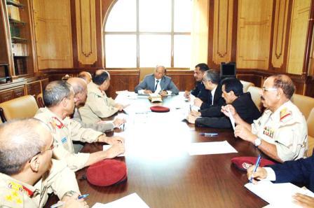 عبد ربه منصور يرأس اجتماعاً للجنة الأمنية العليا أمس