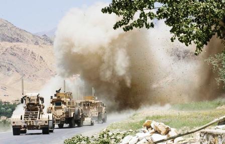 بدء الهجوم الأمريكي على طالبان