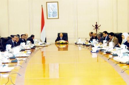 اجتماع مجلس الوزراء/ أمس