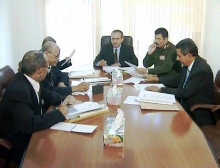 اجتماع لجنة الاحزاب برئاسة أحمد محمد الكحلاني/ أمس