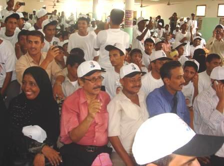 من فعاليات اختتام المخيم الصيفي لمحافظة عدن