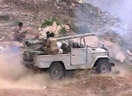 من معارك الشرف يخوضها أبناء القوات المسلحة ضد عصابة التمرد في صعدة