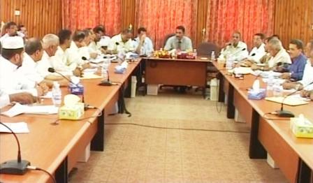 اجتماع لقيادات مديرية سيئون برئاسة وكيل حضرموت يوم أمس