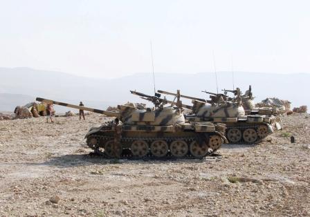 الجيش يتصدى لقوات التمرد في صعدة