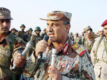 وزير الدفاع لدى تفقده الوحدات العسكرية المرابطة بحرف سفيان