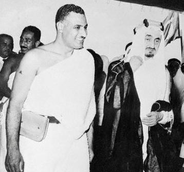 جمال عبدالناصر والملك فيصل