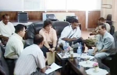 النقيب لدى لقائه أمس وفد المفوضية السامية للاجئين