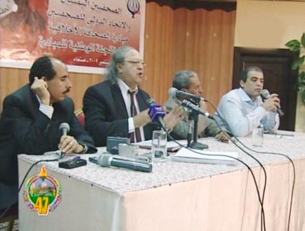 من جلسة تدشين مبادرة الصحافة الأخلاقية