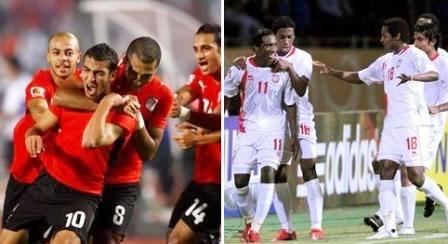 فرحة مصرية  و لقطة من مباريات الإمارات في البطولة