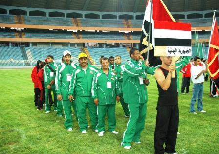 المنتخب الوطني في بطولة العرب لألعاب القوى في سورية