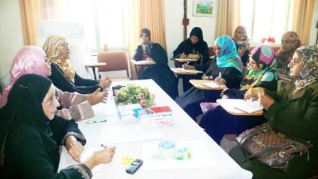 من فعاليات ورشة عمل تمكين المرأة سياسياً واجتماعياً