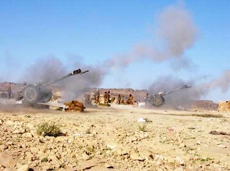 القوات المسلحة تتصدى للعناصر الإرهابية في صعدة