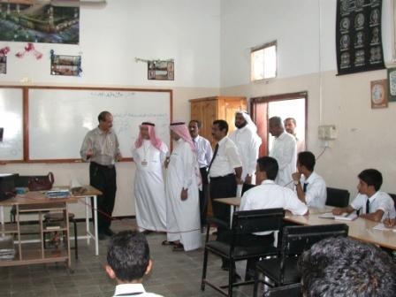 بقشان في زيارة تفقدية لثانوية البيحاني النموذجية بمديرية صيرة