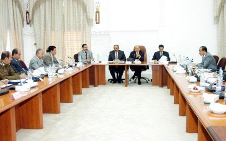 العليمي يرأس اجتماع اللجنة الفنية للمكتب التنفيذي الوزاري أمس