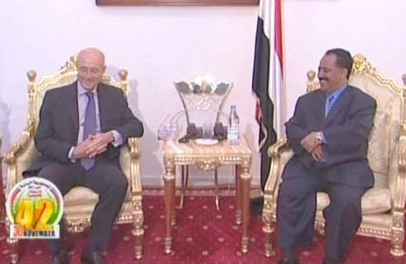 الراعي يستقبل جوزيف سيلفا سفير فرنسا بصنعاء