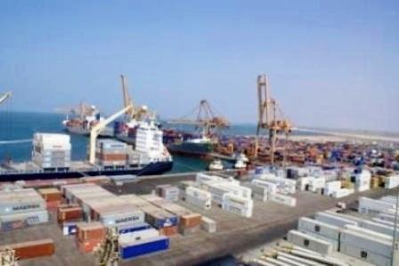 منظر لميناء الحديدة